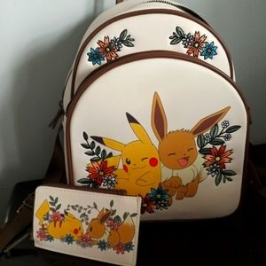 Pokémon Loungefly backpack set
